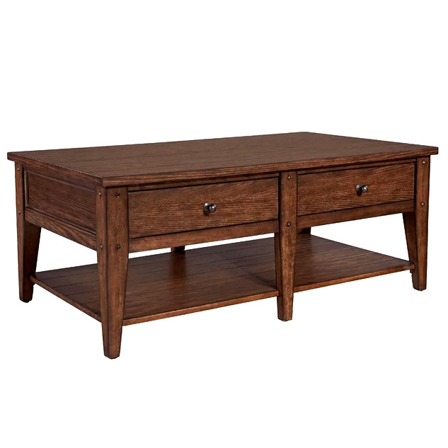 Oak Shaker Craftsman Coffee Table